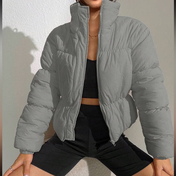 Cozy zip up puffer jacket - Picture 4 of 5